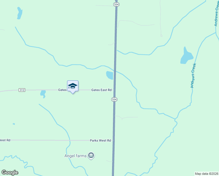 map of restaurants, bars, coffee shops, grocery stores, and more near 4366 Gates East Road in Middlefield