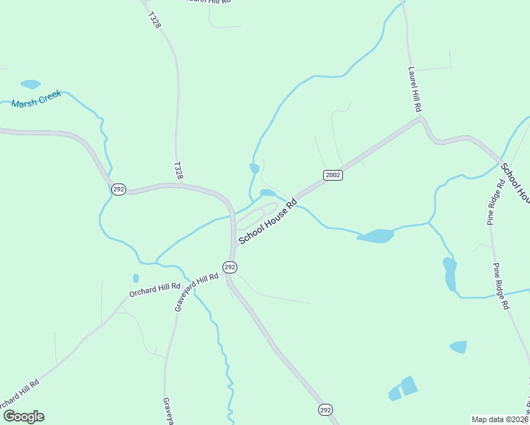 map of restaurants, bars, coffee shops, grocery stores, and more near 104 Park Lane in Forkston