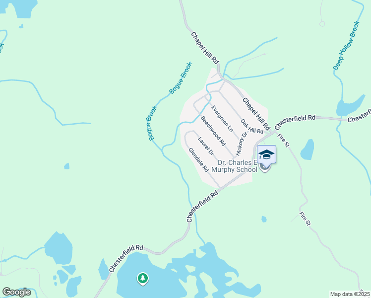 map of restaurants, bars, coffee shops, grocery stores, and more near 23 Glendale Road in Montville