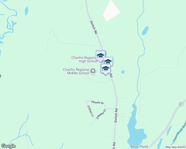 map of restaurants, bars, coffee shops, grocery stores, and more near 455 Switch Road in Richmond