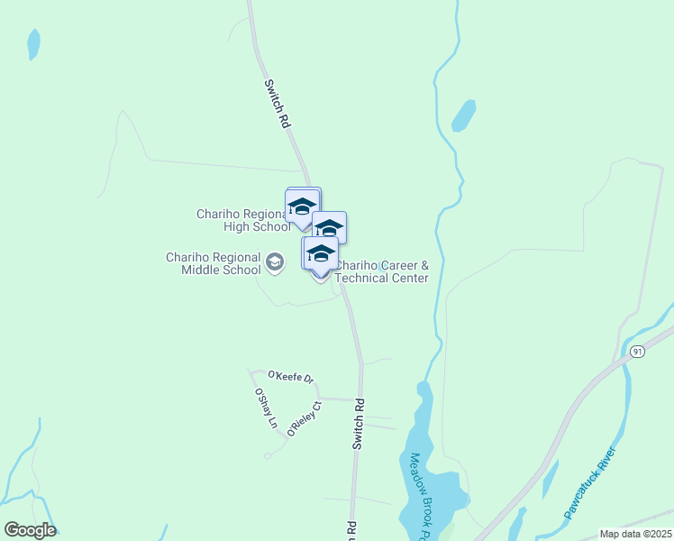 map of restaurants, bars, coffee shops, grocery stores, and more near 459 Switch Road in Richmond