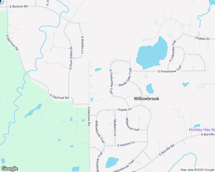 map of restaurants, bars, coffee shops, grocery stores, and more near 24334 South Timberline Trail in Crete