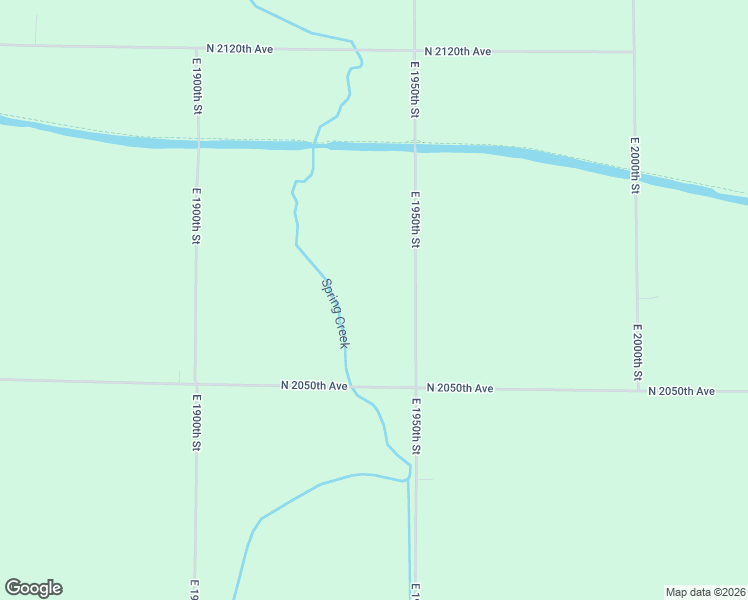 map of restaurants, bars, coffee shops, grocery stores, and more near 20715 East 1950th Street in Geneseo