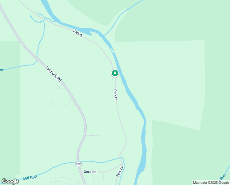 map of restaurants, bars, coffee shops, grocery stores, and more near Park Drive in Austin