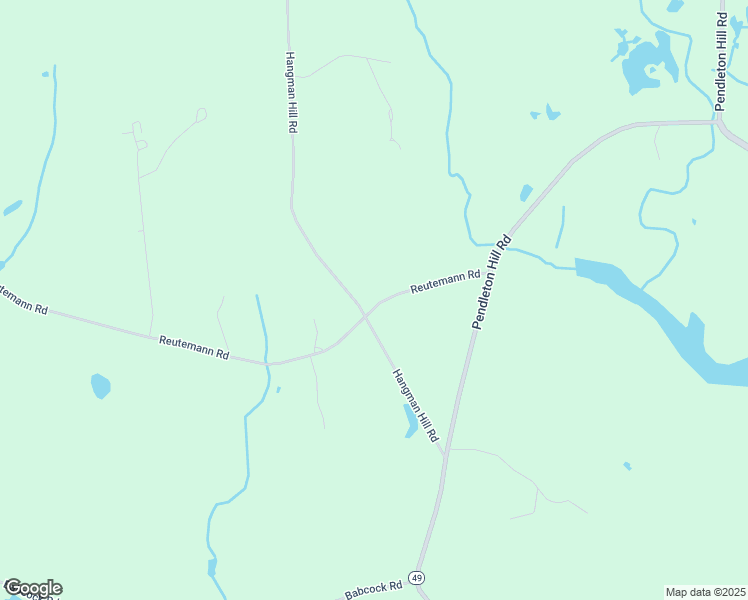 map of restaurants, bars, coffee shops, grocery stores, and more near 183 Reutemann Road in North Stonington