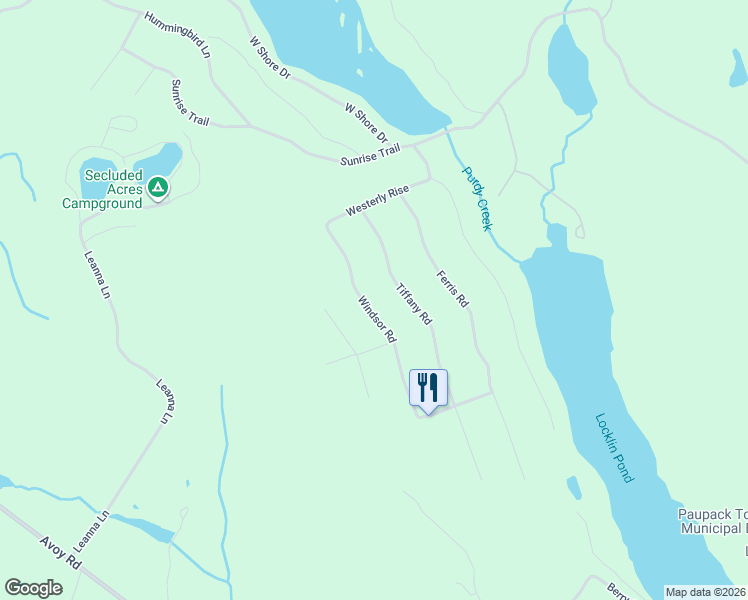 map of restaurants, bars, coffee shops, grocery stores, and more near 58 Windsor Road in Hawley