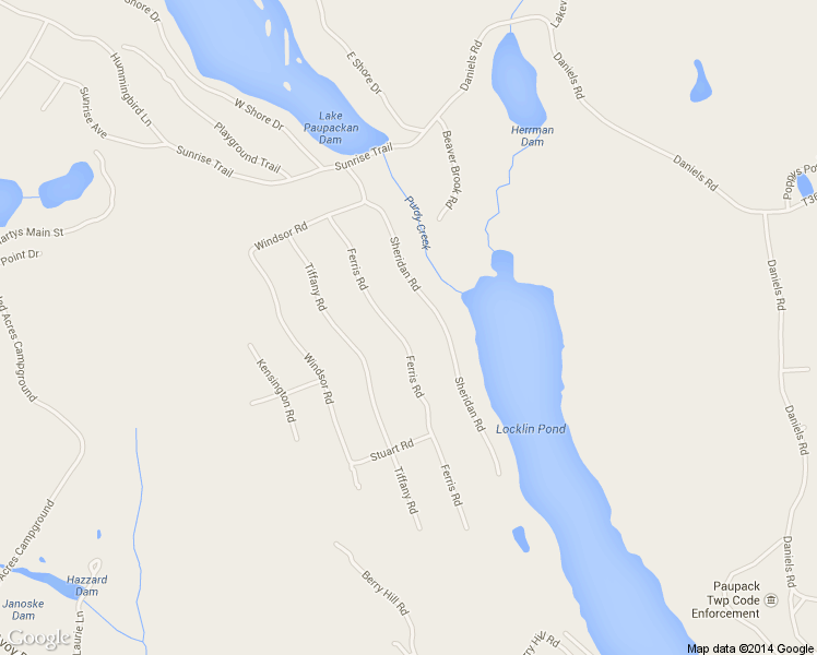 map of restaurants, bars, coffee shops, grocery stores, and more near 88 Ferris Road in Hawley