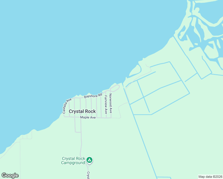 map of restaurants, bars, coffee shops, grocery stores, and more near 4416 Bayshore Court in Sandusky