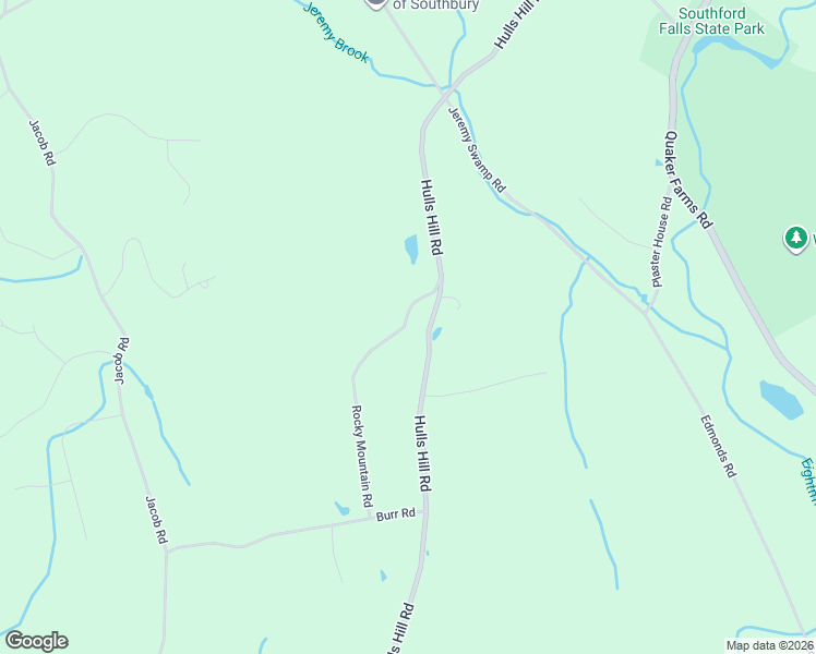 map of restaurants, bars, coffee shops, grocery stores, and more near 644 Hulls Hill Road in Southbury