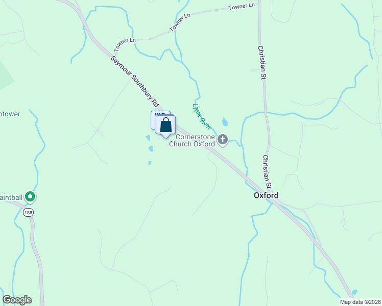 map of restaurants, bars, coffee shops, grocery stores, and more near 659 Oxford Road in Oxford