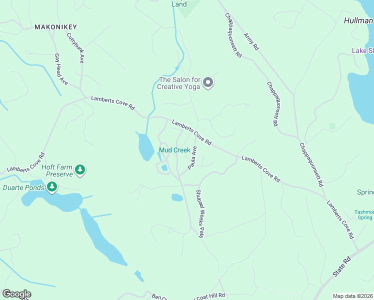 map of restaurants, bars, coffee shops, grocery stores, and more near 48 Paula Avenue in Tisbury