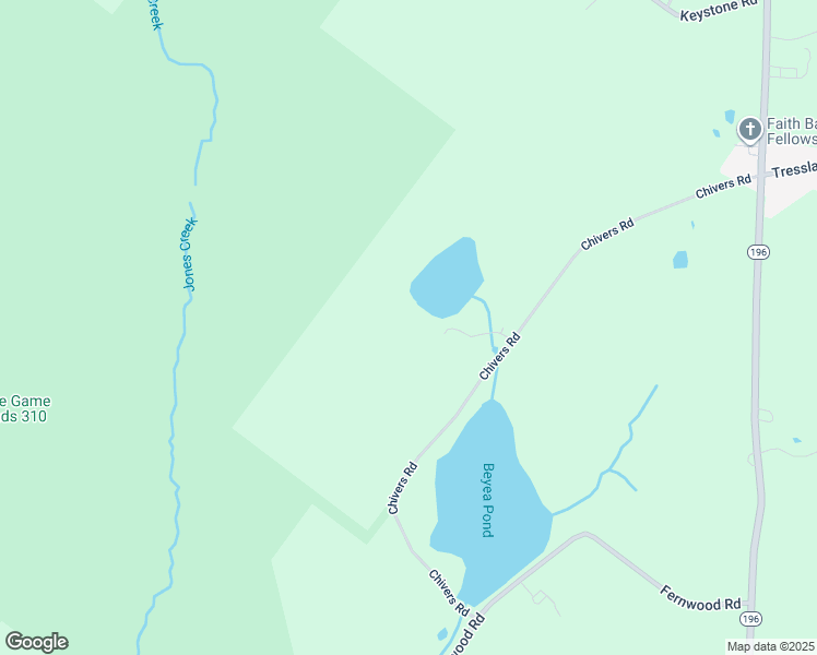 map of restaurants, bars, coffee shops, grocery stores, and more near 243 Chivers Road in Lake Ariel
