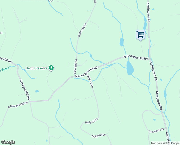 map of restaurants, bars, coffee shops, grocery stores, and more near 11 Holly Hill Lane in Southbury