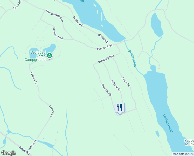 map of restaurants, bars, coffee shops, grocery stores, and more near 71 Windsor Road in Hawley