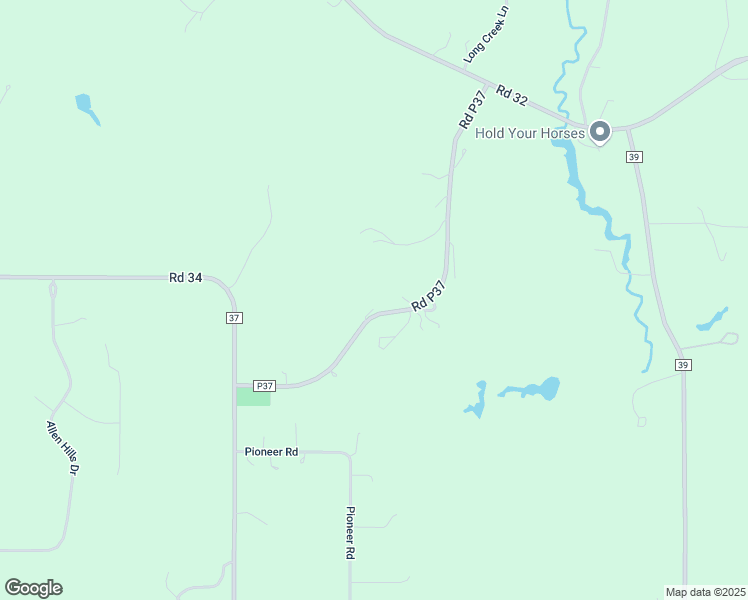 map of restaurants, bars, coffee shops, grocery stores, and more near 4917 County Road P37 in Blair
