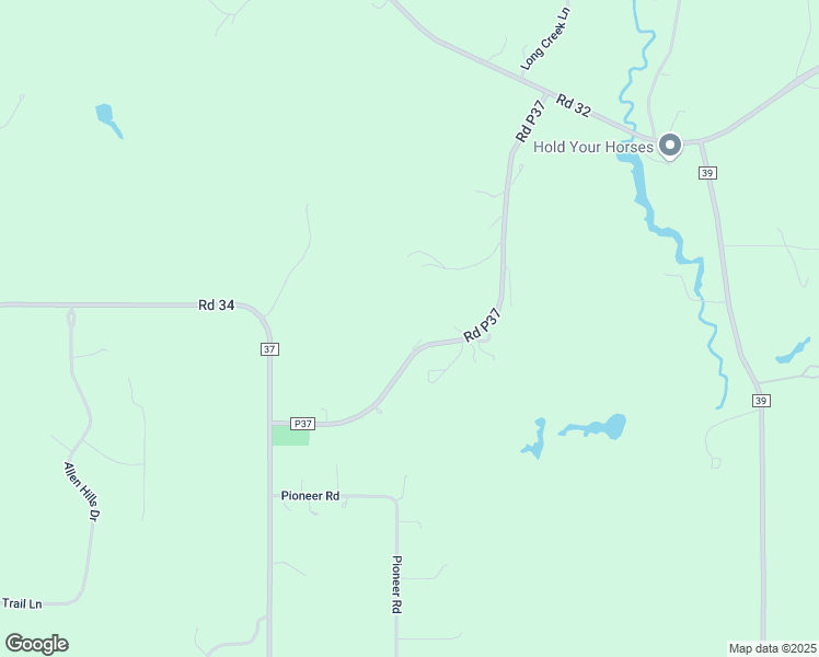 map of restaurants, bars, coffee shops, grocery stores, and more near 4917 County Road P37 in Blair