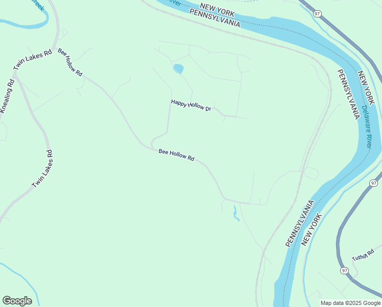 map of restaurants, bars, coffee shops, grocery stores, and more near 182 Bee Hollow Road in Shohola