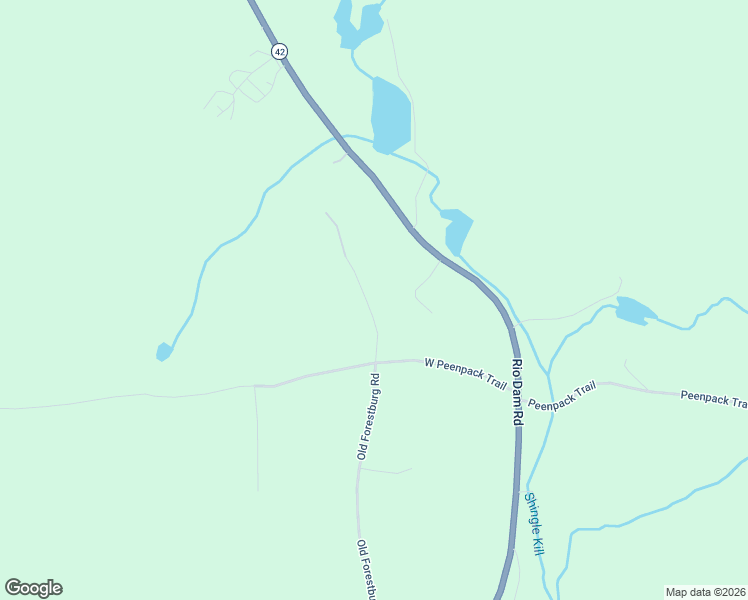 map of restaurants, bars, coffee shops, grocery stores, and more near 152 Old Forestburg Road in Sparrow Bush