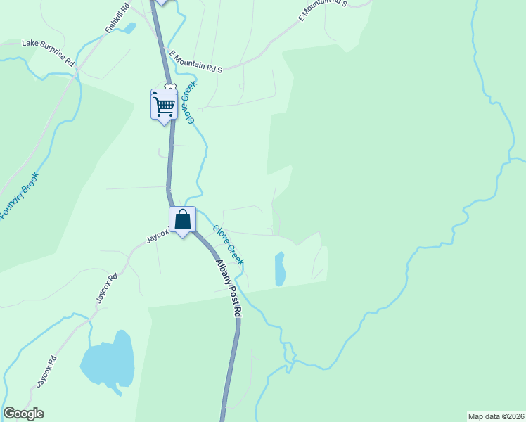 map of restaurants, bars, coffee shops, grocery stores, and more near 54 Carlson Court in Cold Spring