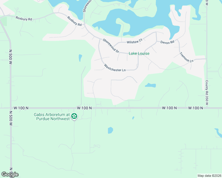 map of restaurants, bars, coffee shops, grocery stores, and more near 409 West Ashton Lane in Valparaiso