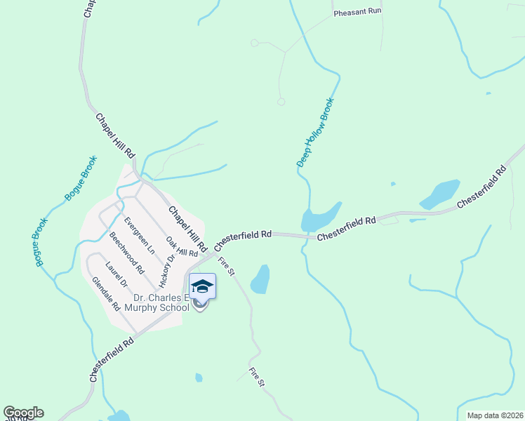 map of restaurants, bars, coffee shops, grocery stores, and more near 153-455 Chesterfield Rd in Oakdale