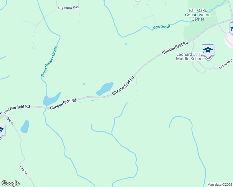 map of restaurants, bars, coffee shops, grocery stores, and more near 308 Chesterfield Road in Montville