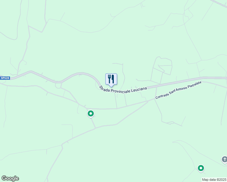 map of restaurants, bars, coffee shops, grocery stores, and more near in Provincia di Frosinone