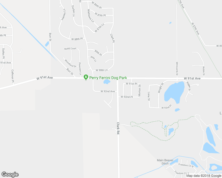 map of restaurants, bars, coffee shops, grocery stores, and more near 9130 Clark Street in Crown Point