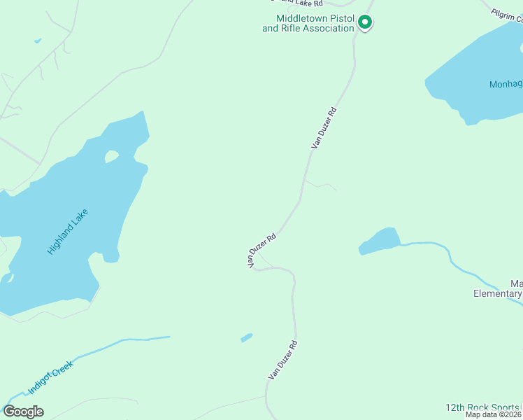 map of restaurants, bars, coffee shops, grocery stores, and more near 369-395 Van Duzer Road in Middletown