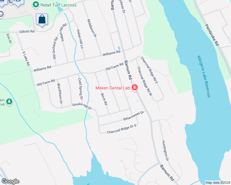 map of restaurants, bars, coffee shops, grocery stores, and more near 14 Fox Hollow Road in New Fairfield