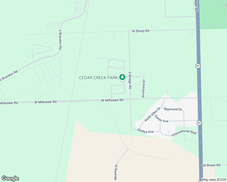 map of restaurants, bars, coffee shops, grocery stores, and more near 3907 Holland Drive in Joliet