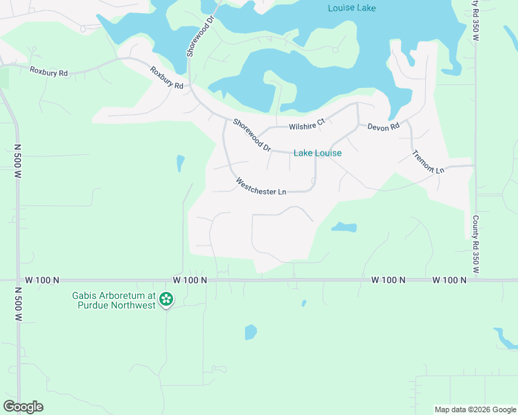 map of restaurants, bars, coffee shops, grocery stores, and more near 260 Westchester Lane in Valparaiso