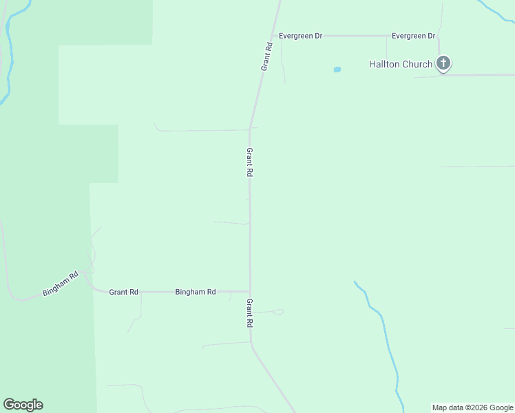 map of restaurants, bars, coffee shops, grocery stores, and more near 5498 Grant Road in Ridgway