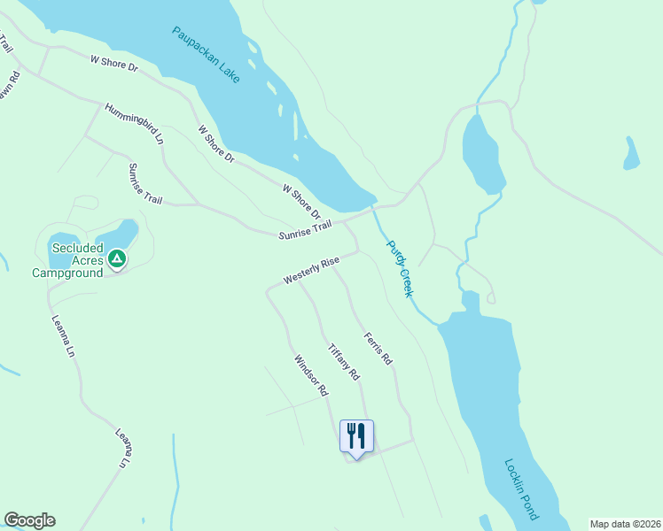 map of restaurants, bars, coffee shops, grocery stores, and more near 124-126 Ferris Rd in Hawley