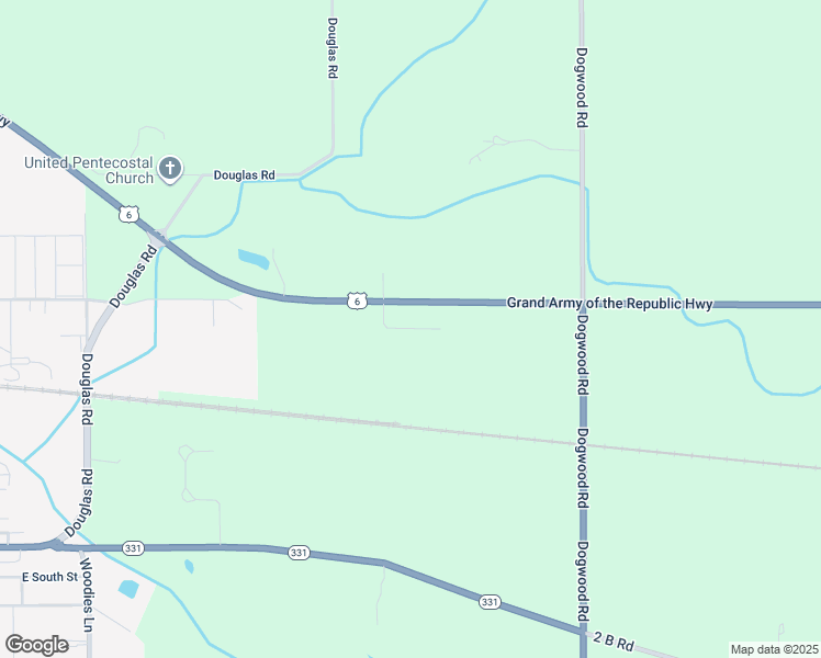 map of restaurants, bars, coffee shops, grocery stores, and more near U.S. 6 Access Road in Marshall County