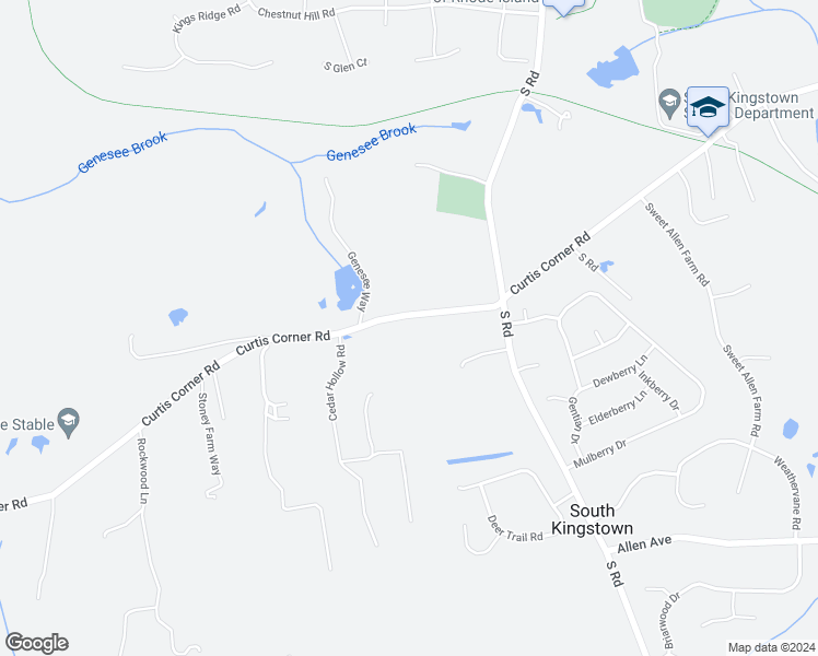 map of restaurants, bars, coffee shops, grocery stores, and more near 700 Curtis Corner Road in South Kingstown