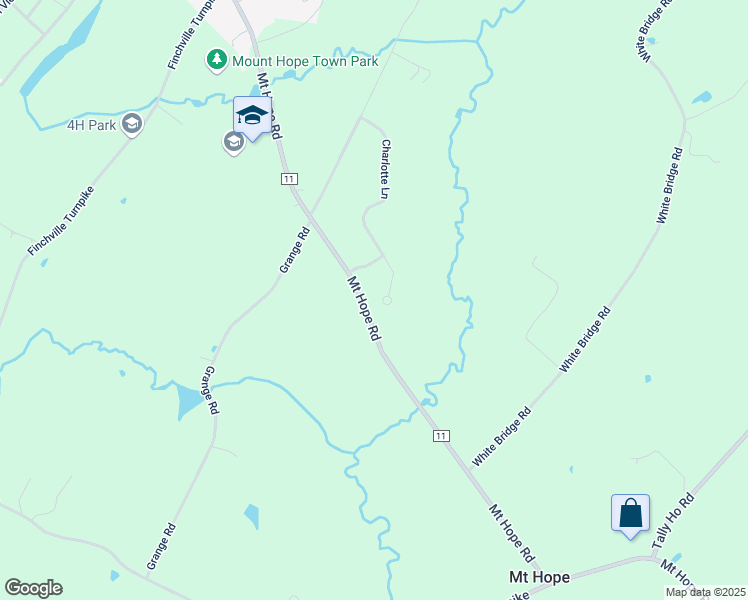 map of restaurants, bars, coffee shops, grocery stores, and more near 100 Charlotte Lane in Middletown