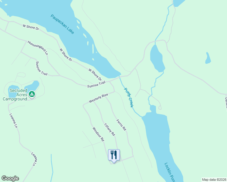 map of restaurants, bars, coffee shops, grocery stores, and more near 128 Sheridan Road in Hawley
