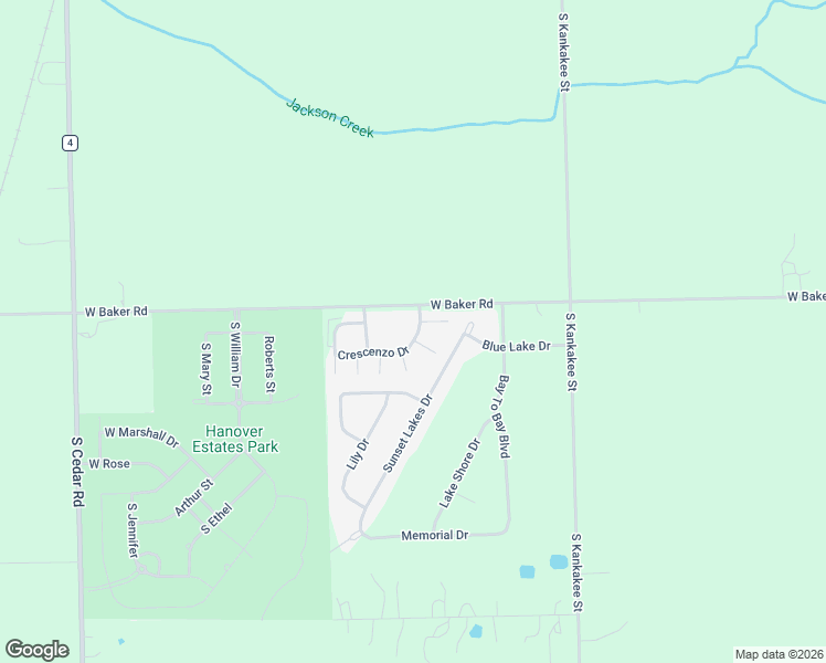 map of restaurants, bars, coffee shops, grocery stores, and more near 13828 Crescenzo Drive in Manhattan