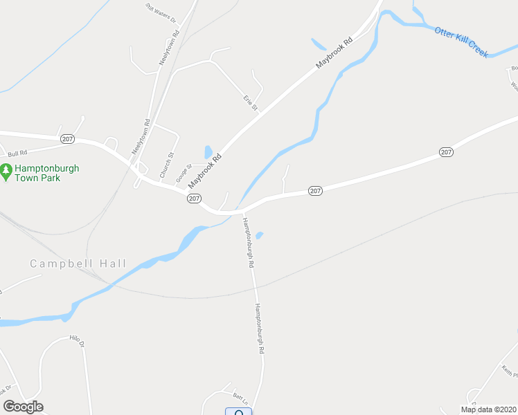 map of restaurants, bars, coffee shops, grocery stores, and more near 2767 Highway 207 in Campbell Hall