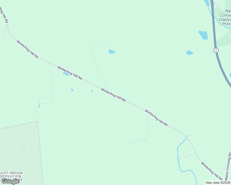 map of restaurants, bars, coffee shops, grocery stores, and more near 114 Wintechog Hill Road in North Stonington