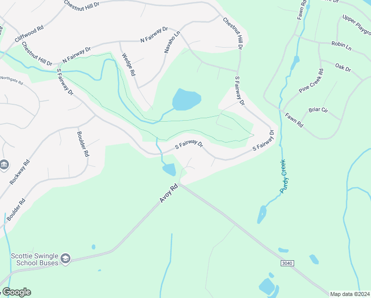 map of restaurants, bars, coffee shops, grocery stores, and more near 2908 South Fairway Drive in Lake Ariel