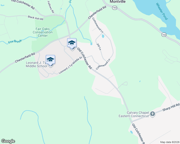 map of restaurants, bars, coffee shops, grocery stores, and more near 760 Old Colchester Road in Montville