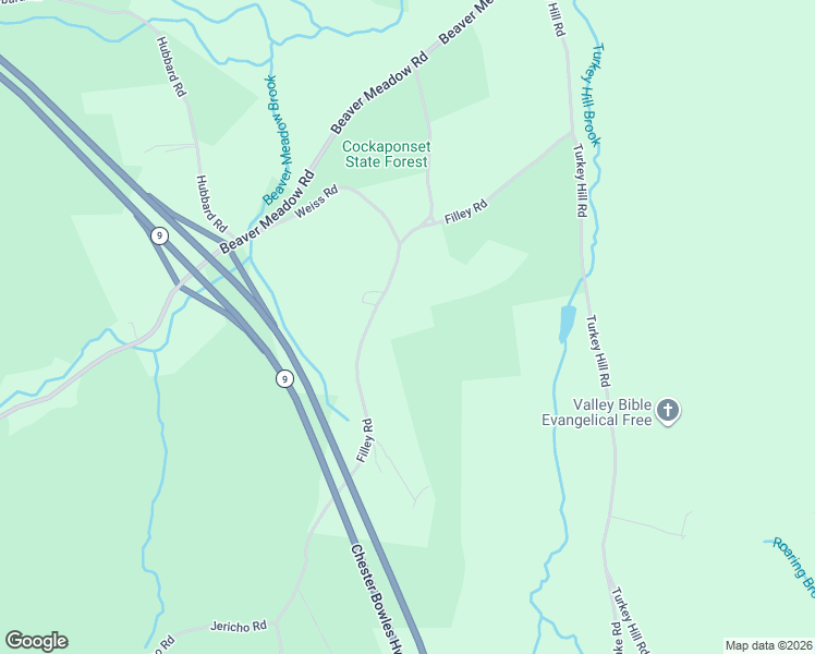 map of restaurants, bars, coffee shops, grocery stores, and more near 118 Filley Road in Haddam