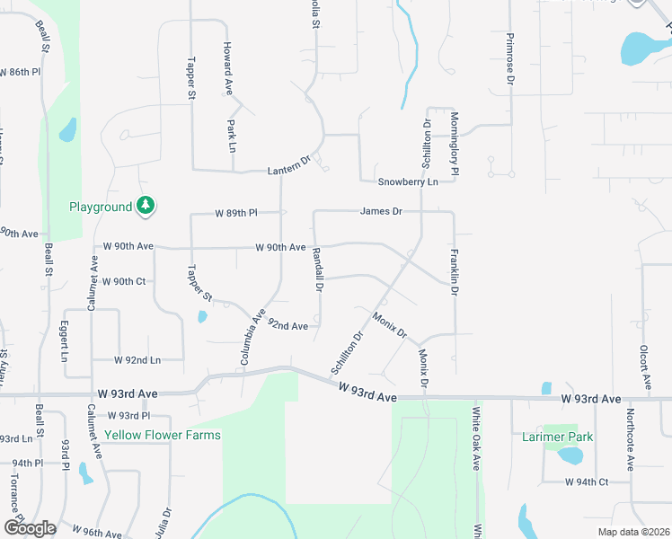 map of restaurants, bars, coffee shops, grocery stores, and more near 9101 Randall Drive in St. John