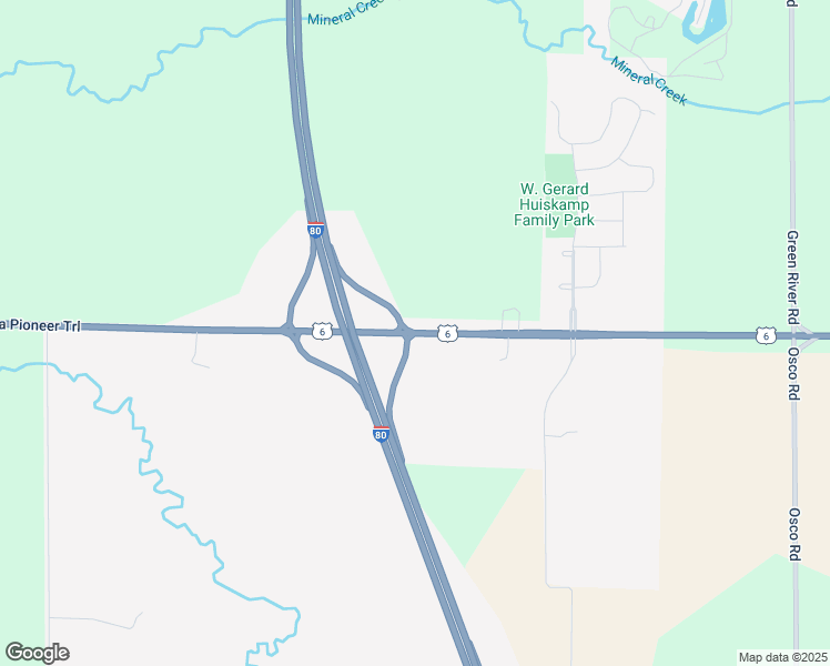 map of restaurants, bars, coffee shops, grocery stores, and more near 3049 U.S. 6 in Colona