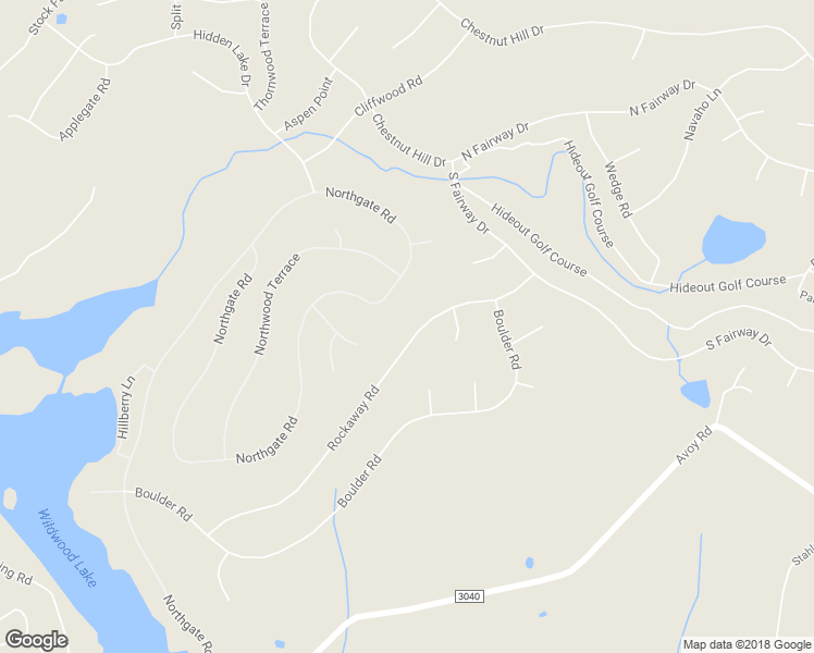 map of restaurants, bars, coffee shops, grocery stores, and more near 2782 Rockway Road in Wayne County