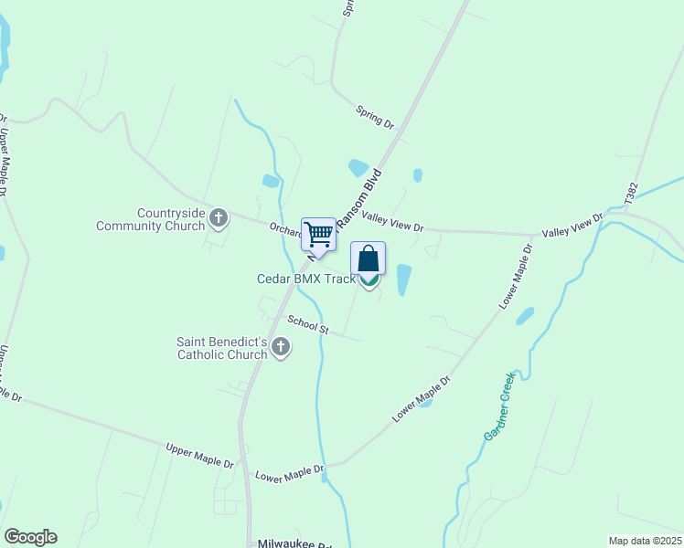 map of restaurants, bars, coffee shops, grocery stores, and more near 1800-1848 Red Barn Village Road in Clarks Summit