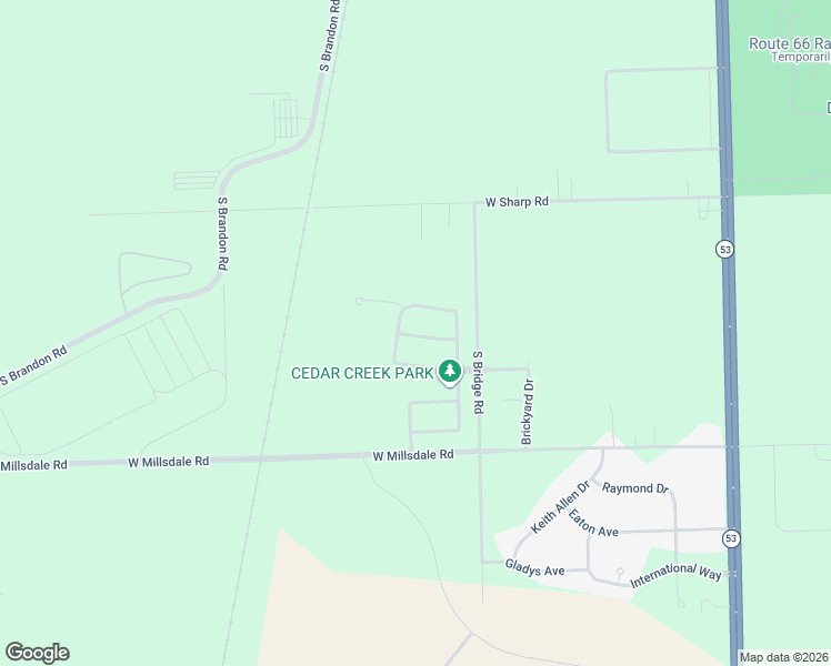 map of restaurants, bars, coffee shops, grocery stores, and more near 3718 Monte Carlo Way in Joliet