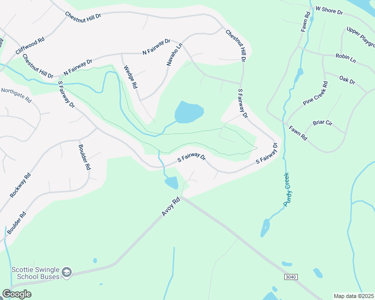 map of restaurants, bars, coffee shops, grocery stores, and more near 4049 South Fairway Drive in Lake Ariel